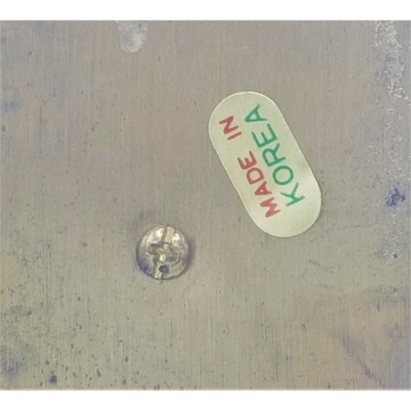 Brass Frog in Rocking Chair Figurine Bow Tie Gentleman Frog Made in Korea - Picture 8 of 8